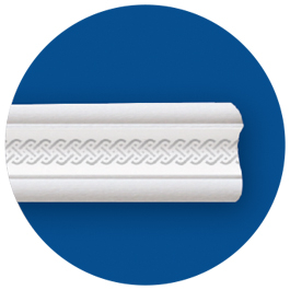 Decorated flooring skirting